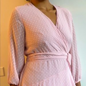 Casual wrap dress